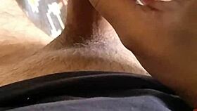 tease your eyes with this horny indian's slowmo cumshot explosion