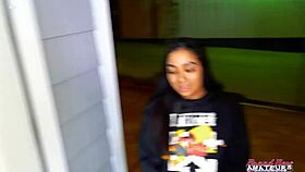 exotic brunette vanya toys her pussy then sucks cock hard