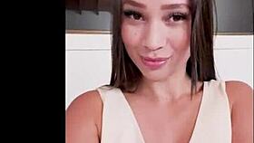 Curvy Latina Daniela Andrea Fucks Spying Neighbor Hard Doggy Big Ass