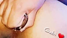 Playful Shemale Dildo Ass Toy Tease