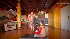 Mistress April Trains Rosie's Pee Toilet Slave