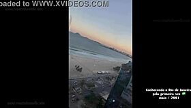 renatinha mello bares it all naked on copacabana avenue rio may 2021