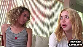 hey tiny babes wanna jerk this pov dick together?