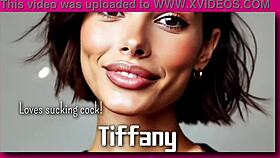 Tiffany AI Model Craves Big Cock Sucking and Facial Cumshots