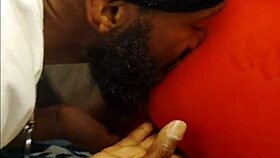 Groping escalates to deep anal pounding session