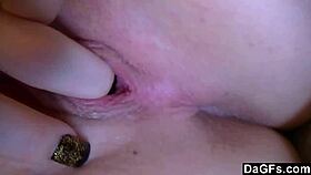 hot teen strips fingers piercings for quick bedroom cash