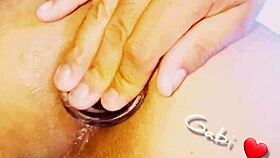 Playful Shemale Dildo Ass Toy Tease