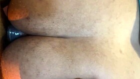 Married Man Devours Busty Transsexual's Deep Blowjob