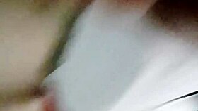 unfaithful babe bends over while husband sends texts