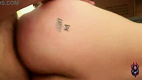 muscular neighbor side-fucks tattooed big ass white babe during move