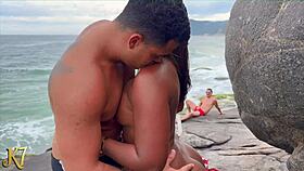 African beach fuck big black cock pounds married brunette pussy cuckold watches up close