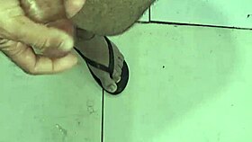 i'm stroking hard watching kleber blast his load in brazilian solo masturbation frenzy