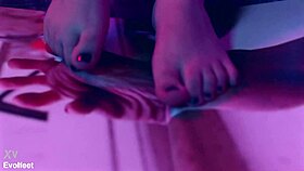 craving to lick and suck my pretty small feet till you explode in lust