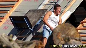 wanna see three glam hos get sprayed in outdoor threeway?