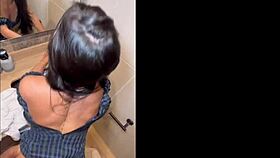 i fuck this hot stranger so good in the bathroom after wedding party bash