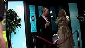 Ecstatic Business MILFs Crave Wild Group Banging Frenzy