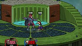 Dap Latina takes two cocks ass only no mercy pounding