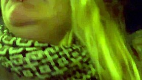 chubby amateur burps publicly in casual outdoor clip