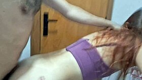 Skinny Nurse in Heels Fucks Leaked in Hospital Bathroom