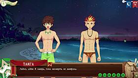 Sex with Taiga Game Friends Camp Path 2 Part 17 Russian Dub