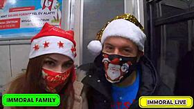 Budapest holiday slut Mina Von D fucked hard!