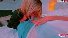 Blonde's Passionate Anal Thrusts Ignite Deep Fiery Desire and Ecstasy