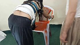 desi slut caught riding huge cock anally on chair hardcore hindi