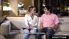 Pristine Edge milf endures all-night pounding from horny stud with sloppy licks.