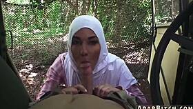 Muslim couple tries first outdoor intimacy away from home