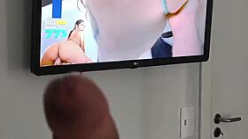 oh man, i shot my load tributing this classy redhead bimbo bombshell... regretted it right after cumming so hard