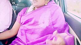 beautiful indian housewife seduces car driver with saree dirty talk