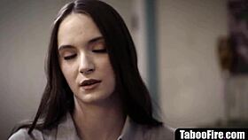 two naughty amateurs get hardcore fucked by horny guy in threesome