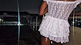 girls' night out turns wild with ebony besties drilled hard 🍑💦