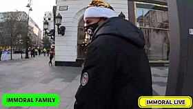 Budapest holiday slut Mina Von D fucked hard!