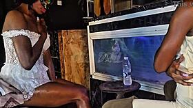 girls' night out turns wild with ebony besties drilled hard 🍑💦