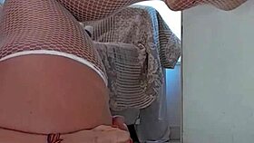 shoving dildo deep in my ass jerk with me baby