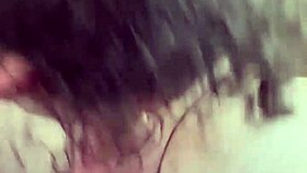 skinny hooker bends behind truck for doggystyle then kneels swallowing cum load