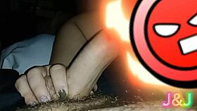 hey, check out this homemade wife slurping up a messy blowjob from her man