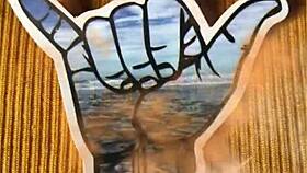 That juicy booty shakes from behind