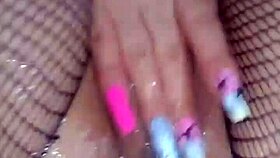 i'm la coneja rabitquiky slamming huge dildo deep in my gaping ass