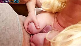 cumming deep in curvy blonde pussy before classroom creampie pov