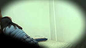 spy cam catches sexy colombian latina babe fucking outdoors perfect body pussy