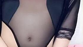 webcam asian cutie teases with tight pussy and naughty live show