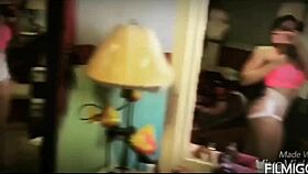 peruvian webcam slut's big ass begs for monster cock