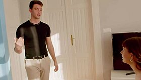 mia stone gags on huge cock deepthroat face fucking rough