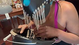 ever tried puking soda and ice cream then slurping your own puke with a straw while getting rimmed and facefucked