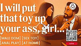 hey student feel my cock as teacher pounds your tight ass at home? anal toys tease you deep