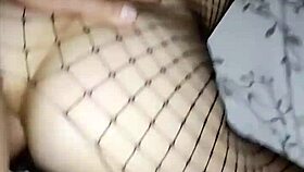 hammering skinny milf pussy in bathroom then savage bed anal