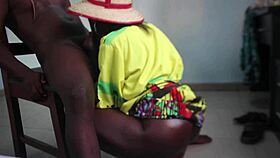 Muslim Fulani Milf Takes Brutal Double Anal and Pussy Penetration