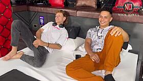 Wow Threesome Slam With Friend And Filthy Paid Slut!